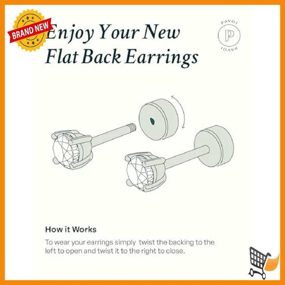 14K Gold Plated Sterling Silver Stud Earrings 3-Pack Hypoallergenic - Picture 5 of 8